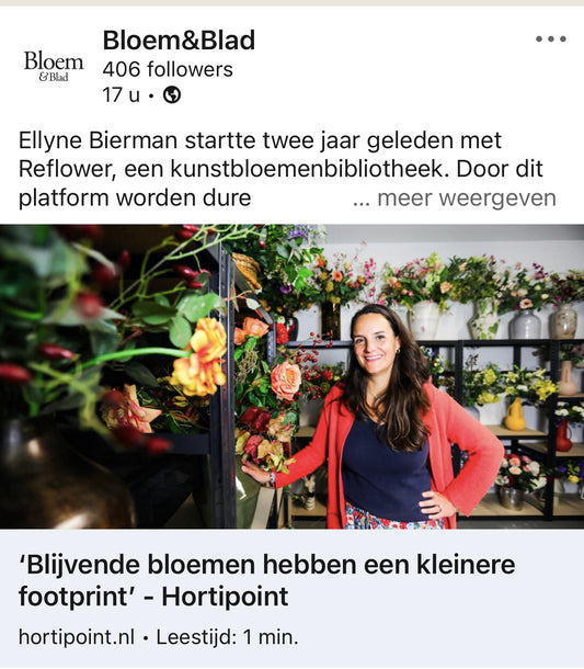 Meer met minder - Bloem & Blad