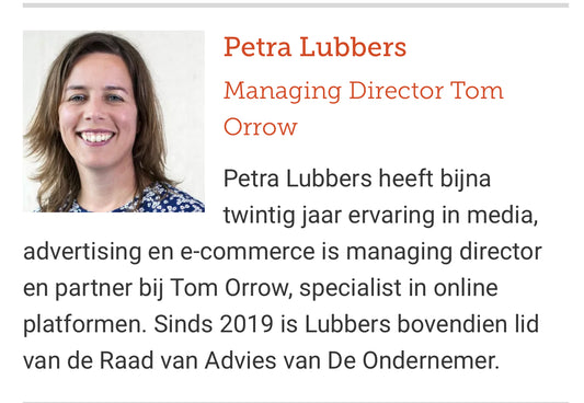 Blog Petra Lubbers: de Ondernemer