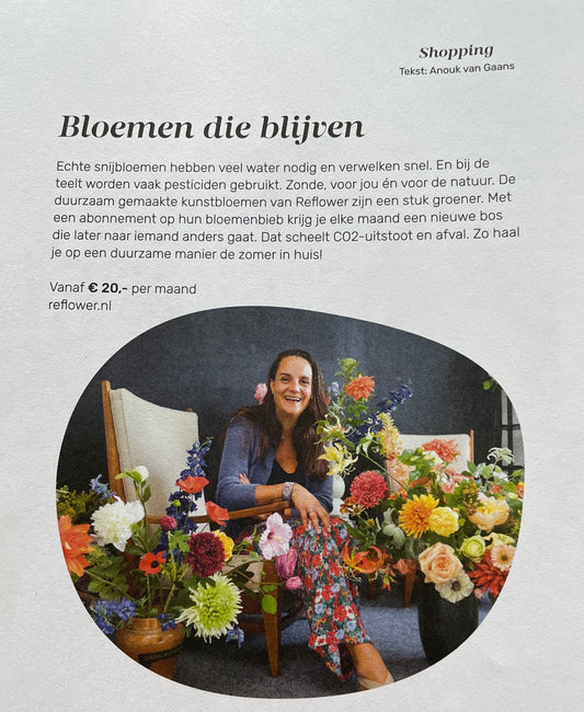 Bloemen die blijven: uit WWF - be one with nature